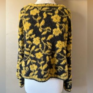 Willw & Clay Anthropologie delilah floral sweater